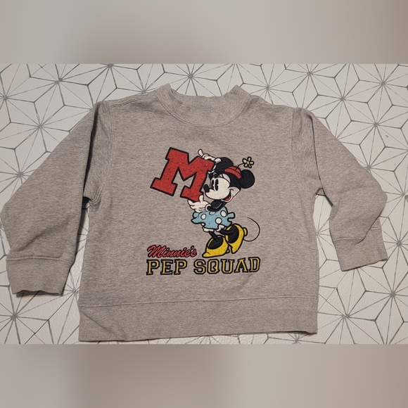 The Disney Store. Minnie Mouse girl sweatshirt size 2/3 T - Picture 1 of 5